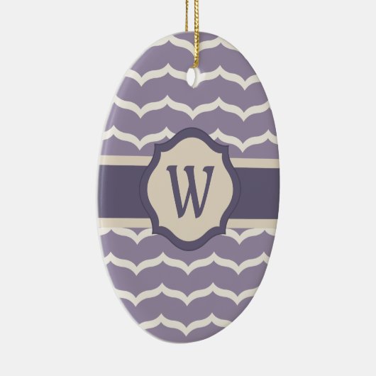 Geblüht Zigzag Ornament (Rechts)