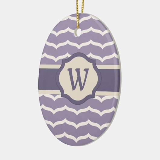 Geblüht Zigzag Ornament (Links)