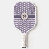 Geblüht Zigzag Pickleball Schläger (Rückseite)