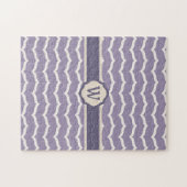 Geblüht Zigzag Puzzle (Horizontal)