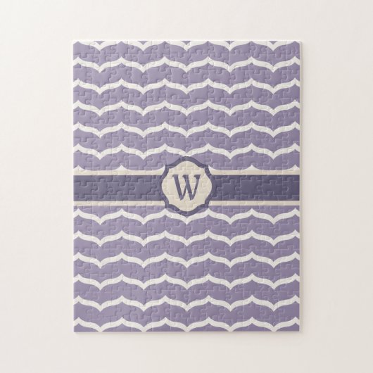 Geblüht Zigzag Puzzle (Vertikal)