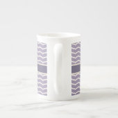 Geblüht Zigzag-Tasse Porzellantasse (Rückseite)