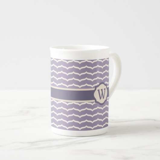 Geblüht Zigzag-Tasse Porzellantasse (Vorderseite Rechts)