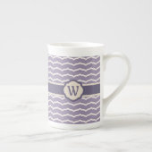 Geblüht Zigzag-Tasse Porzellantasse (Rechts)