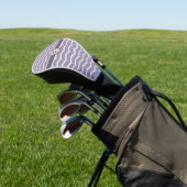 Geblüht Zigzag Treiberabdeckung Golf Headcover (In SItu)