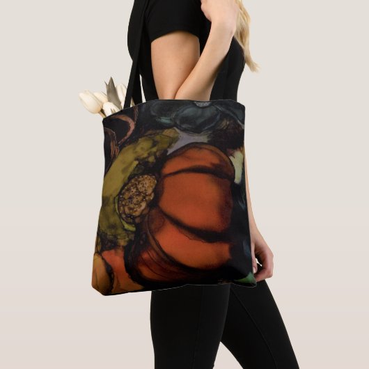 geblühte Taschentasche Tasche (Von Nahem)