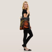 geblühte Taschentasche Tasche (Am Model)