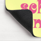 Geblühter Schulvorsteher Mousepad (Ecke)