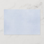 Geblümte Duschbücher in dunkelblau gelb Begleitkarte (Rückseite)