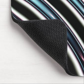 Gebogene Linien nah oben von einem Fraktal Mousepad (Ecke)