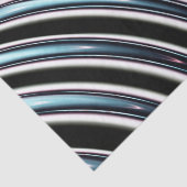 Gebogene Linien nah oben von einem Fraktal Seidenpapier (Ausschnitt)