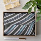 Gebogene Linien nah oben von einem Fraktal Seidenpapier (Geschenk)