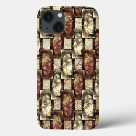 Gebogene und gebeizte rechteckige, goldbraune Stüc Case-Mate iPhone Hülle