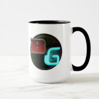 Gebohrte Gamers - Zwei-Ton Tasse