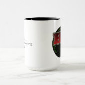 Gebohrte Gamers - Zwei-Ton Tasse (Zentrum)