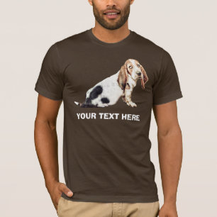 Gebohrtes Basset Hound T-Shirt