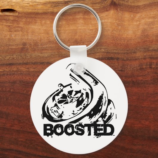 gebootet schlüsselanhänger (Vorderseite)