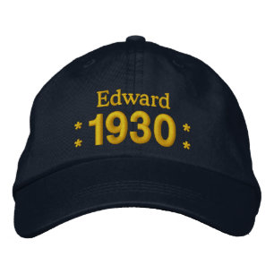 Geboren 1930 oder jedes Jahr 85. Geburtstag W01A N Bestickte Baseballkappe
