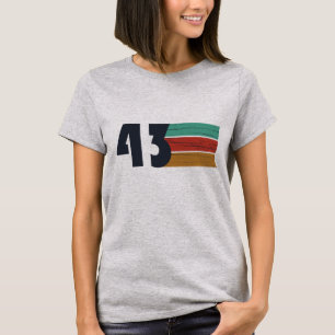 geboren 1943 Vintager Geburtstag T-Shirt