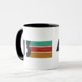 geboren 1943 Vintager Geburtstag Tasse (Vorderseite Links)