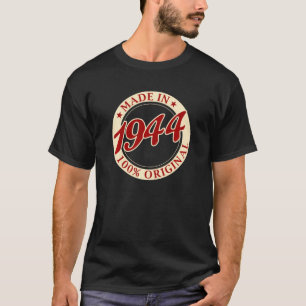 Geboren 1944 76 Jahre alt 76. Geburtstag T-Shirt