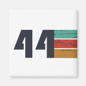 geboren 1944 Vintager Geburtstag Magnet (Vorne)