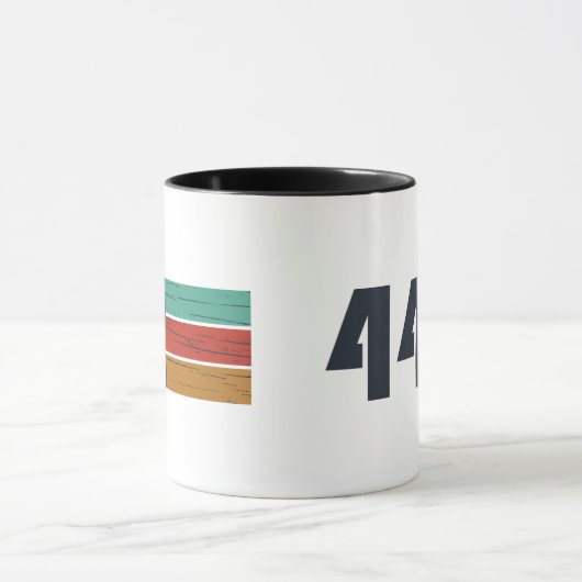 geboren 1944 Vintager Geburtstag Tasse (Zentrum)