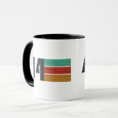 geboren 1944 Vintager Geburtstag Tasse (Vorderseite Links)