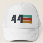 geboren 1944 Vintager Geburtstag Truckerkappe (Vorderseite)