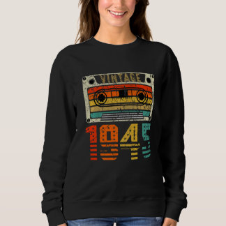 Geboren 1945 77 Jahre alt, 1945 77. Geburtstag Sweatshirt