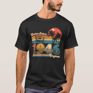 Geboren 1946 Bday Retro Limited Edition Männer Fra T-Shirt