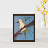 Geboren 1946 Geburtstagsspass Karte (Gelbe Blume)