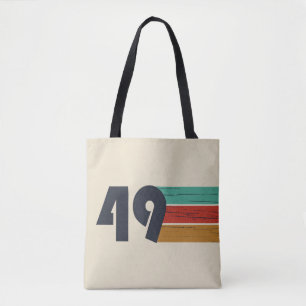 Geboren 1949 Elegantes Vintage Geburtstagsgeschenk Tasche