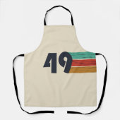 geboren 1949 Vintager Geburtstag Schürze (Vorderseite)