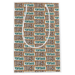 Geboren 1952 Mittelgeschenktasche Mittlere Geschenktüte