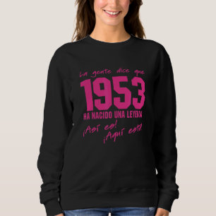 Geboren 1953 Geburtstagskleidung Vintag 1953 Feier Sweatshirt