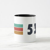 geboren 1953 Vintager Geburtstag Tasse (Zentrum)