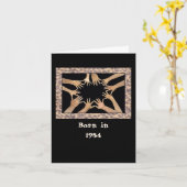 Geboren 1954 Geburtstagsspass Karte (Gelbe Blume)