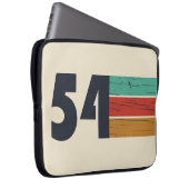 geboren 1954 Vintager Geburtstag Laptopschutzhülle (Vorne Rechts)