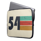 geboren 1954 Vintager Geburtstag Laptopschutzhülle (Vorderseite Links)