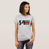 geboren 1954 Vintager Geburtstag T-Shirt (Vorne ganz)