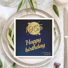 Geboren 1955, 70. Geburtstag Serviette