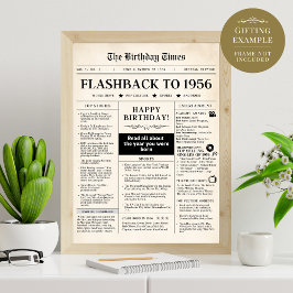 Geboren 1956 Fun Newspaper