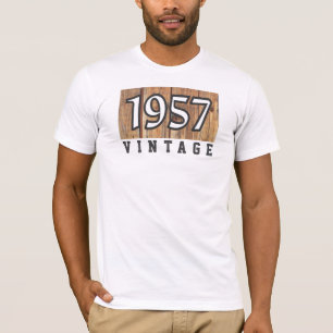 Geboren 1957. 1957 Jahr der Geburt T - Shirt