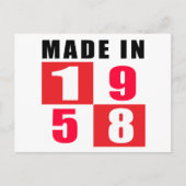 Geboren 1958 postkarte (Vorderseite)