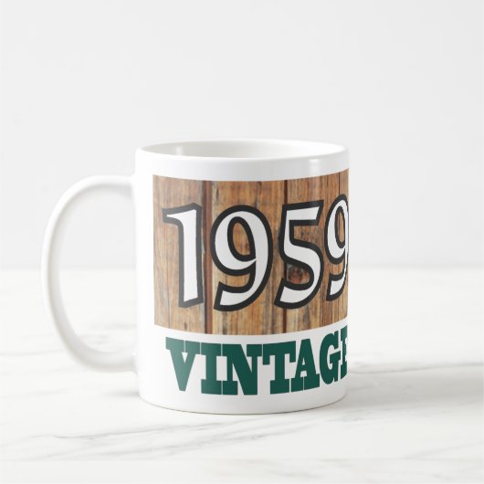 Geboren 1959 - Geburtstagsfeier Kaffeetasse (Links)