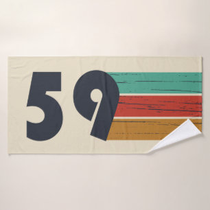 geboren 1959 Vintager Geburtstag Badehandtuch