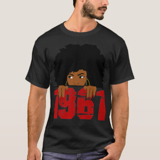 Geboren 1961 60. Geburtstag 60 Jahre alte Schwarze T-Shirt