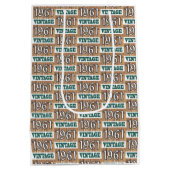 Geboren 1961 Mittelgeschenktasche Mittlere Geschenktüte (Rückseite)