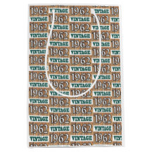 Geboren 1962 Mittelgeschenktasche